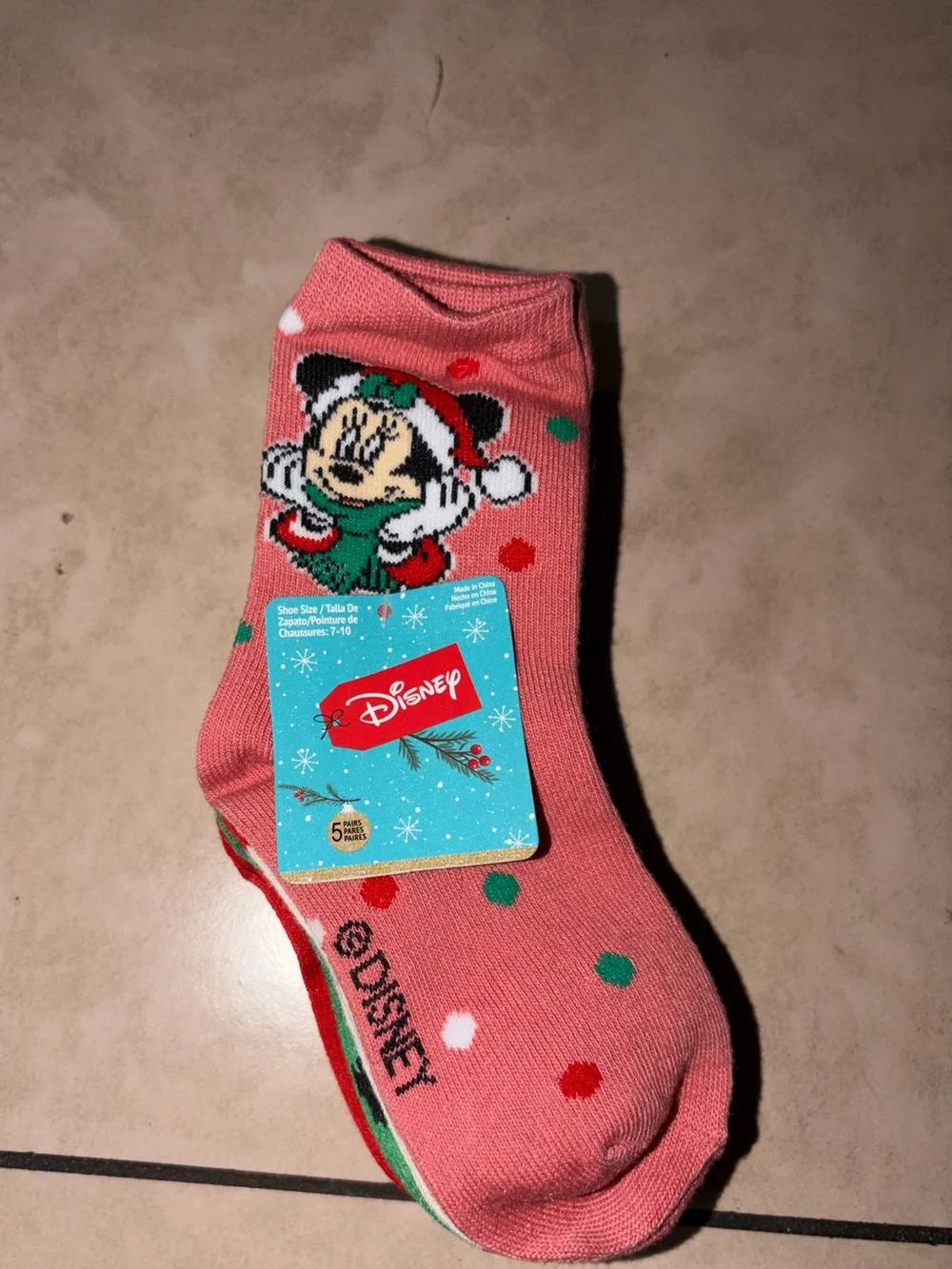 Disney festive minnie